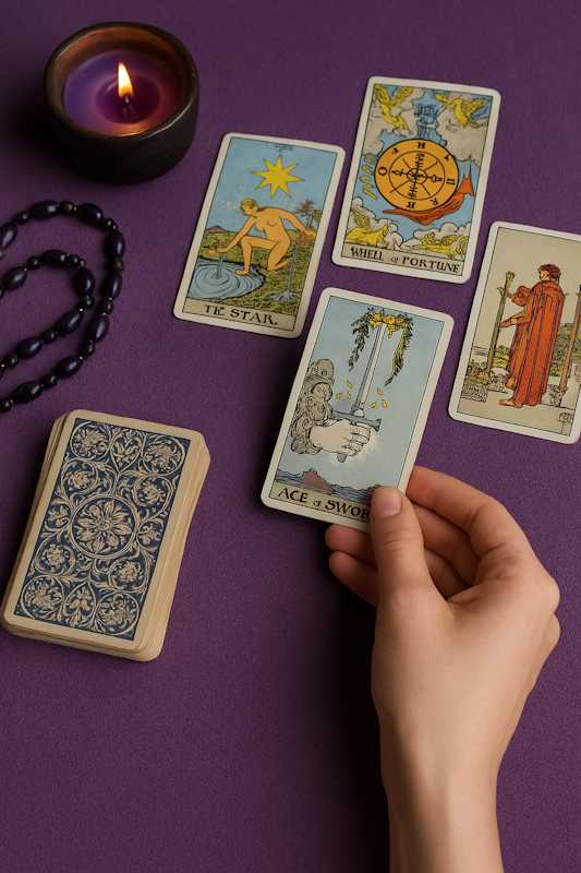 Kaartlegging met tarotkaarten